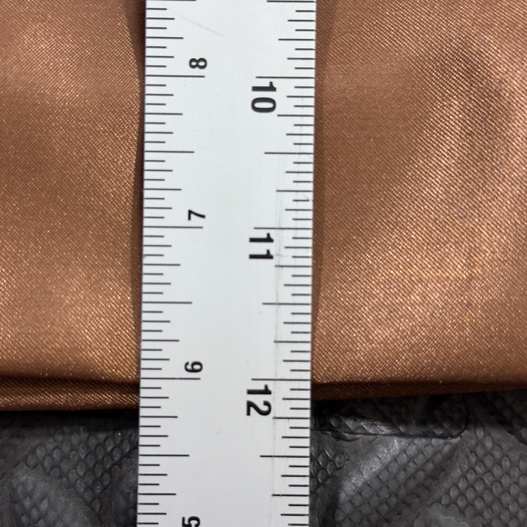 Saks Fifth Avenue Women's Matelic Gold Embroidered Double Handles Tote Bag NWT - Picture 5 of 6